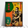 Fela Kuti Afrobeat Music Poster Metal Wall Sign Dress Sleeping Hip Hop Rap Music Band Star Wall Art Room Home Decor Tin Sign