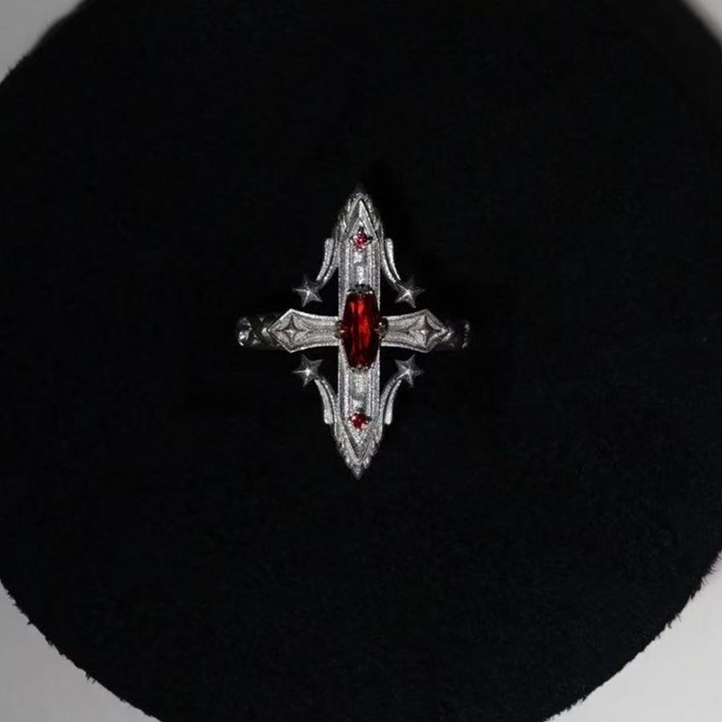 Elegant Finger Rings Party Accessories Star Shape Weddings Rings Alloy Texture Suitable for Fashion Casual Looks