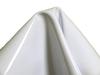 Synthetic leather patent leather fabric 92 x 44 cm fabric, (white)