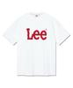 LEE Big Twitch Logo T-shirt Rood