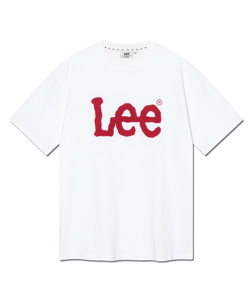 LEE Big Twitch Logo T-shirt Rood