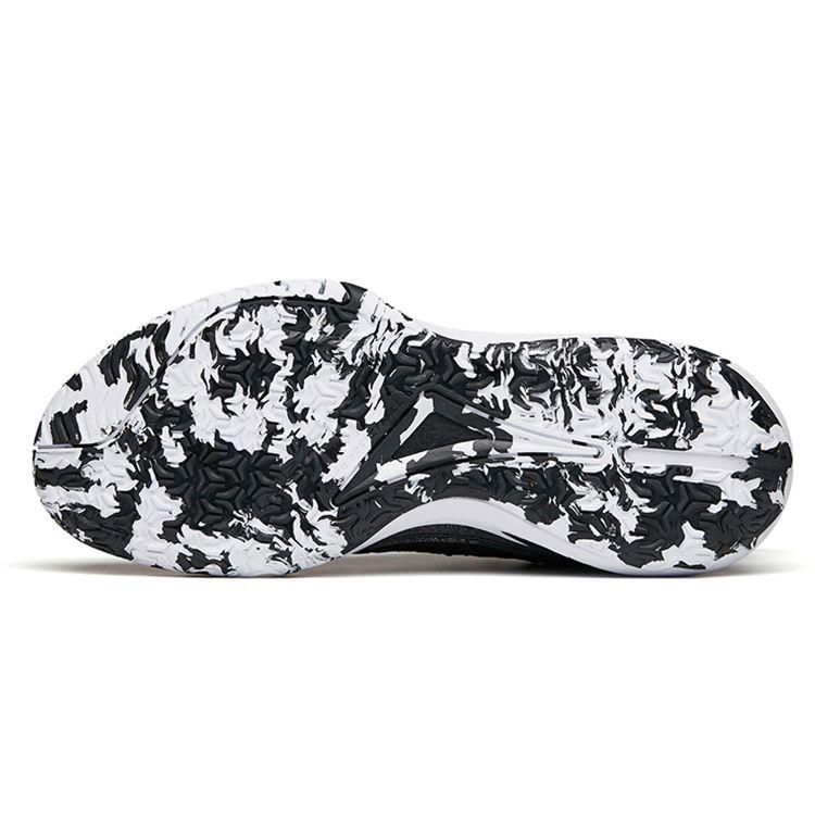 Anta Speed Decision 5 Low Top Basketball Shoes Men sneaker Black White 112141605-5