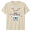 Happy Easter TShirt Watercolor Bunny Seasonal Holiday