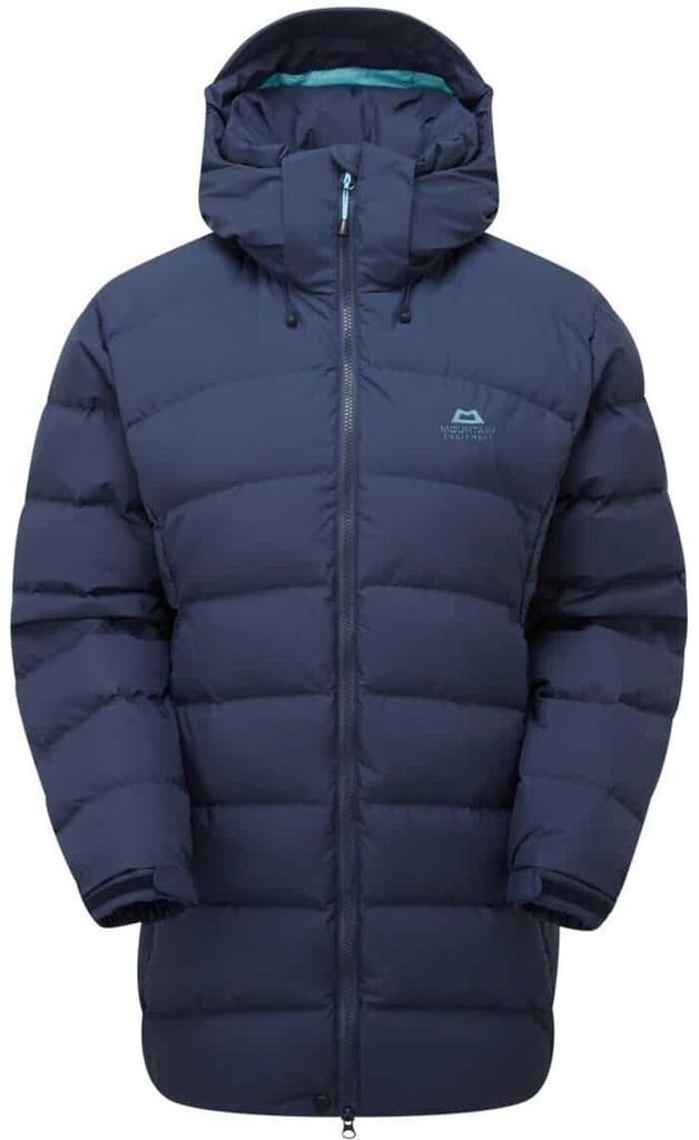 Jacket Mountain Equipment Lightline Eco Parka Down Jacket Blue Porcelain