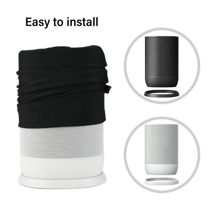 Stretchable Fabric Dust Cover Travel Case For Move/Move2 Speaker Case Guard, Secures Fit Bag,Protective Shell Sleeve