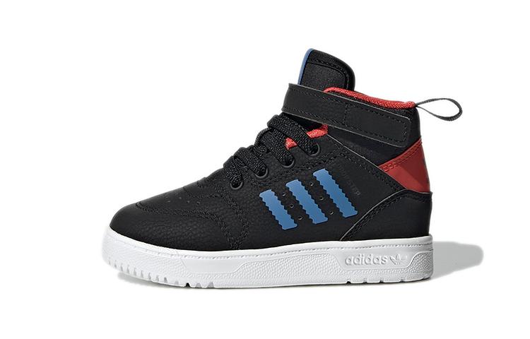 Adidas Originals Drop Step 360 I Высокие детские кроссовки Черно-красные для младенцев и малышей S23986 24