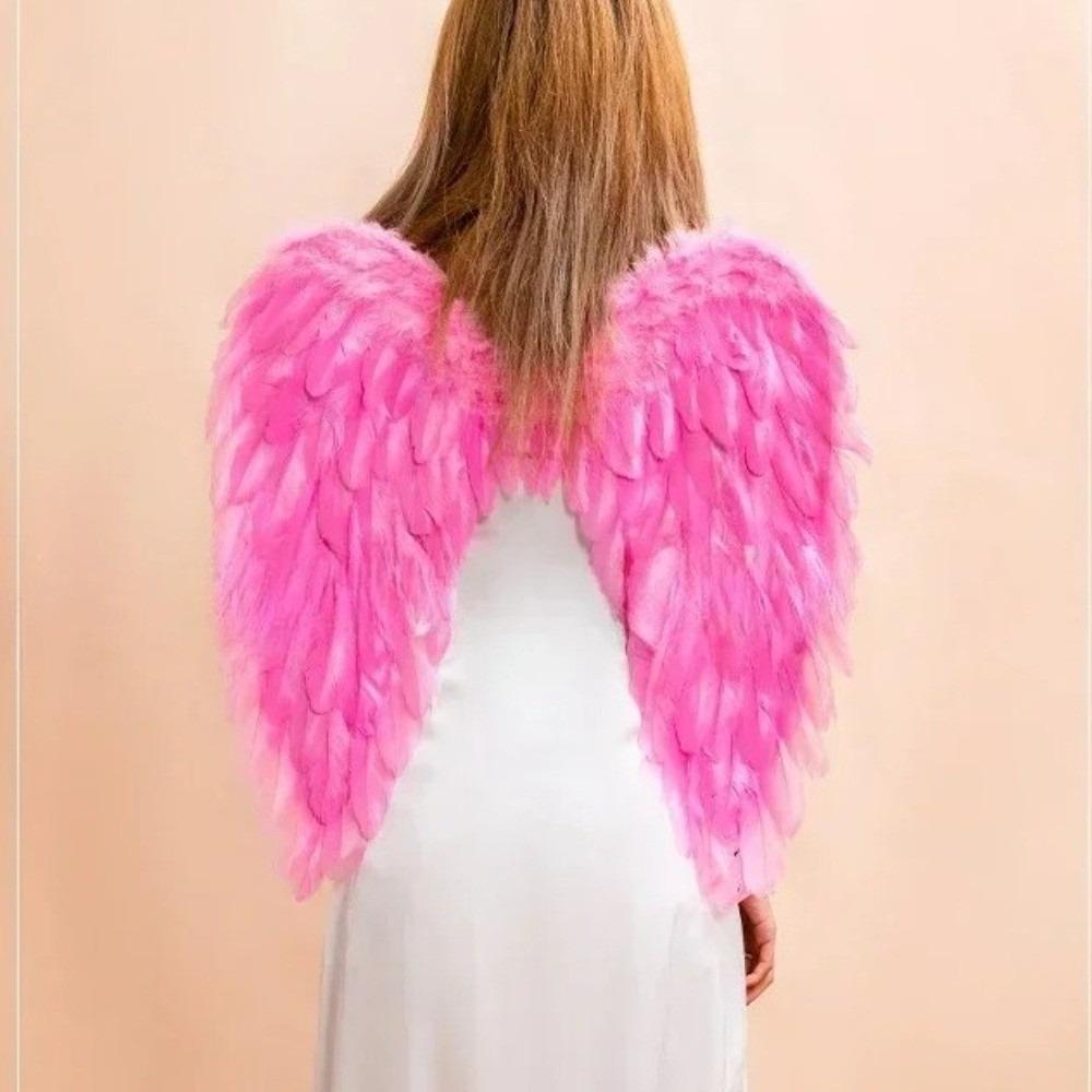 Solid Color Devil Feather Wing Photo Props Halloween Wing Bachelorette Party Accessories