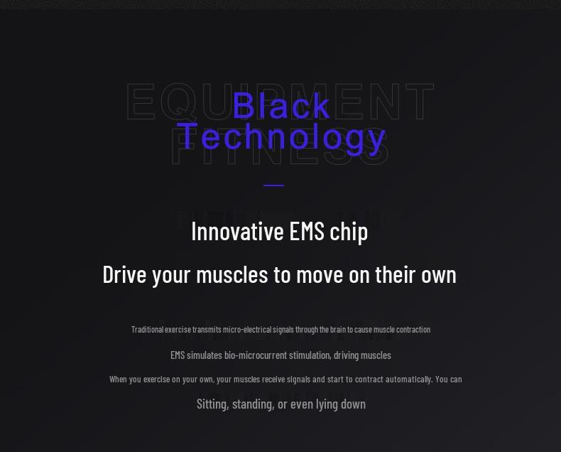 EMS Rechargeable Ab Muscle Stimulator with Digital Display - Smart Fitness Patch for Abs and Weight Loss