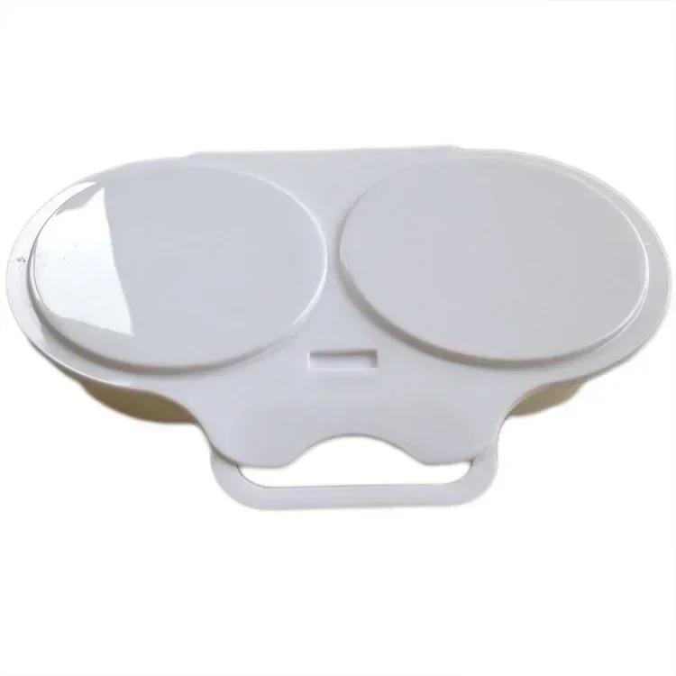 

1PC Home Kitchen Microwave Egg Cooker Plastic Non-Stick Egg Cooking Mould Flower Love Boiled Egg Model Kitchen Tools білий