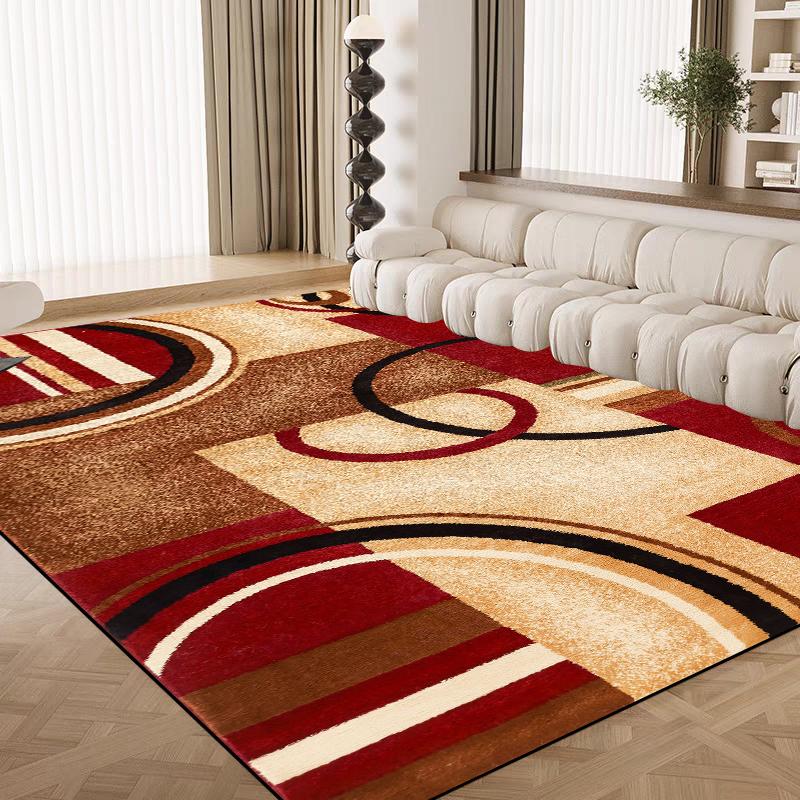 Modern Abstract Beige Gray Carpet for Living Room Large Area Luxury Rug Non-slip Bedroom Decorate Rugs Washable Coffee Table Mat