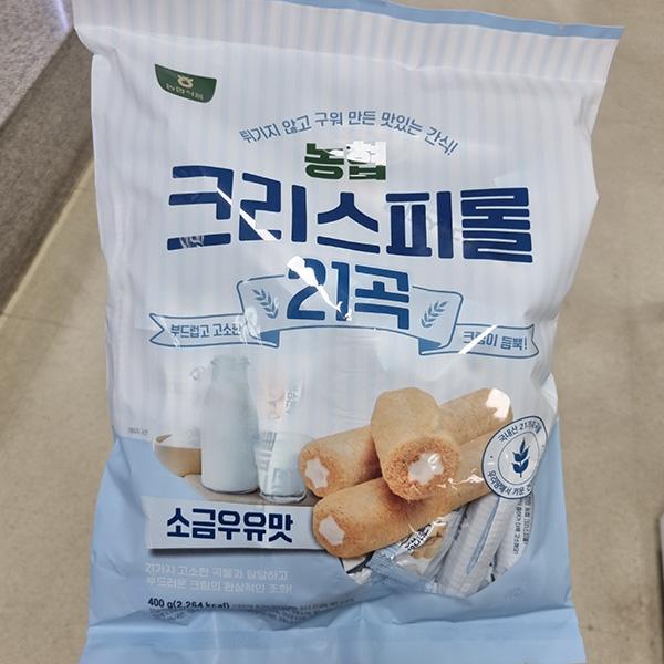 Nonghyup Food 21 Multi-Grain Crispy Roll Salted Milk Flavor 400g One thing