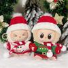 17Cm Generation and Second Generation Christmas Clothes Blind Box Macaron Pendant Sweater Hat Set