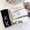 Y2K Women's Leg Warmers Japanese Lolita Long Socks Wool Knitted Foot Cover Arm Warmer Autumn Winter Crochet Heap Sock Boot Cuffs