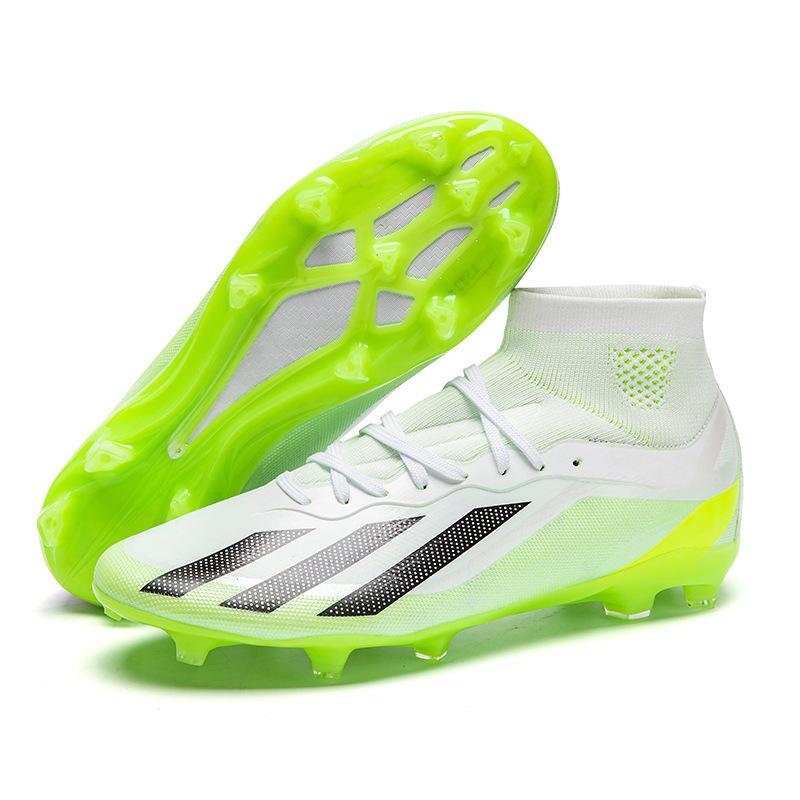 High-top football shoes men's TF broken nails AG long nails student youth competition training sneakers sports