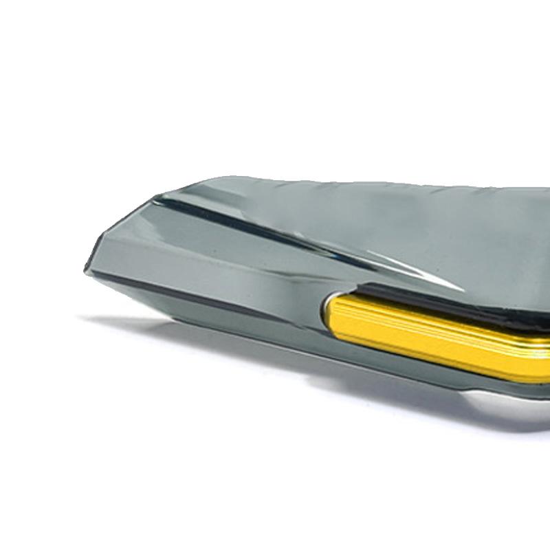 Motorcycle Handguard High Strength Impact Resistant Handlebar Wind Deflector for Motorbike GOLD