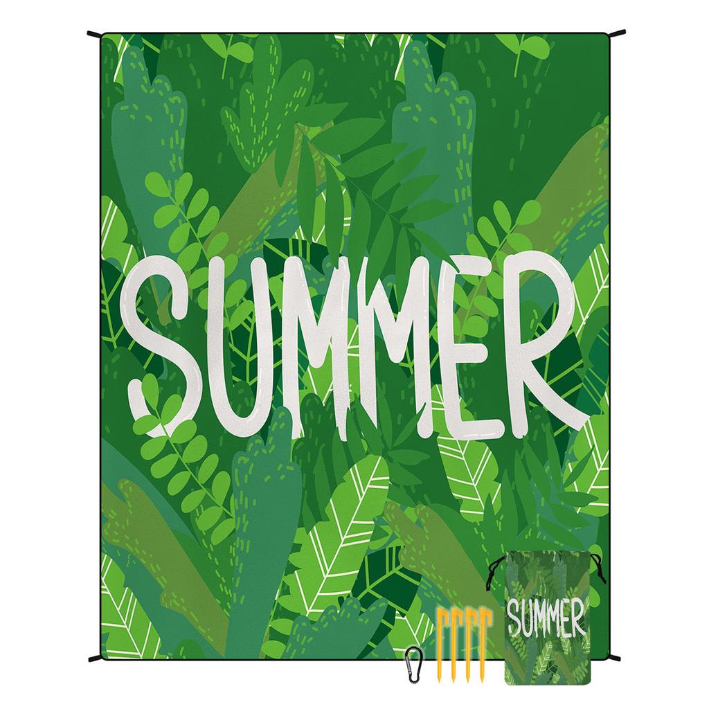 Bohemian Beach Mat Moisture-proof Mat Outdoor Seat Cushion Picnic Mat Customized Tent Camping Floor Mat 180 * 220CM 550g
