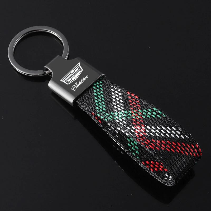 For Cadillac ATS BLS CT4 CT5 CTS ESCALADE SRX STS XT4 XT5 XT6 XTS 2025 New Car Keychain Alloy Man Fashion Key Ring Pendant