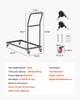 Folding Chair Rack Cart for 25 Chairs of 300 LBS L-shape Vertical