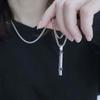 European and American Hip-hop Personality Trendy Men's Whistle Necklace, Simple Ins Earth Cool Flute Can Blow Sweater Chain Women Pendant