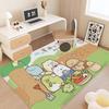 Cartoon Pink Sumikko Gurashi  Floor Mat Floor Mat INS Style Soft Bedroom Floor House Laundry Mat Anti-skid Household Carpets