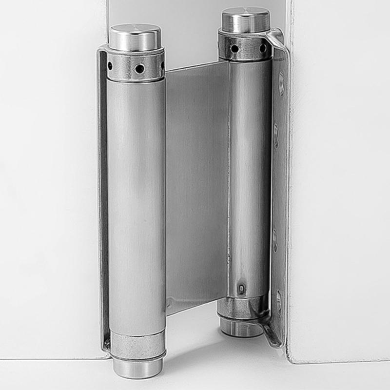 Heavy Type Commercial Grade Swing Door Hinges Double Action Spring Mechanism Corrosion Resistant