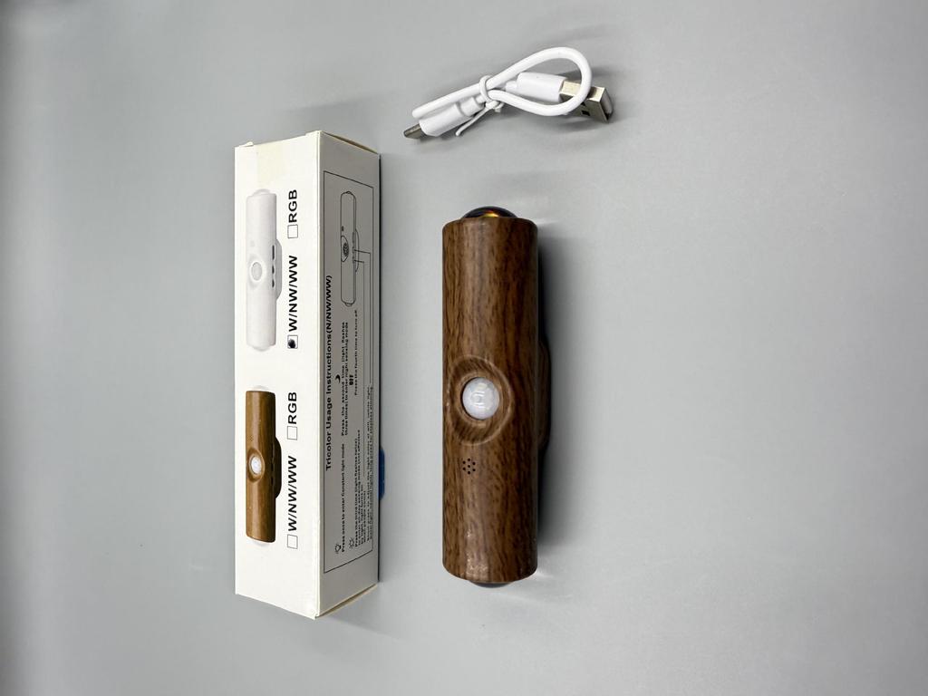 Rechargeable Wall Light: Wireless Bedside Lamp with Motion Sensor and Colorful Gradient for Bedrooms and Hallways