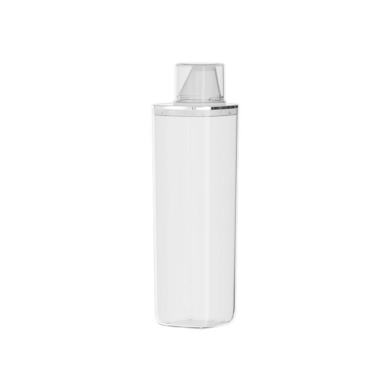 Transparent Storage Box & Jar Set: Sealed Washing Powder, Laundry Detergent, Disinfectant Bottle, Dish Soap Container with Scale.