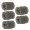 Cabilock 5pcs Nuts Brush Lug Nuts Tire Gray Sponge
