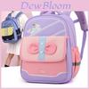 Entzückender Cartoon-Nylon-Rucksack für Kinder, Schultasche mit großem Fassungsvermögen für Jungen und Mädchen