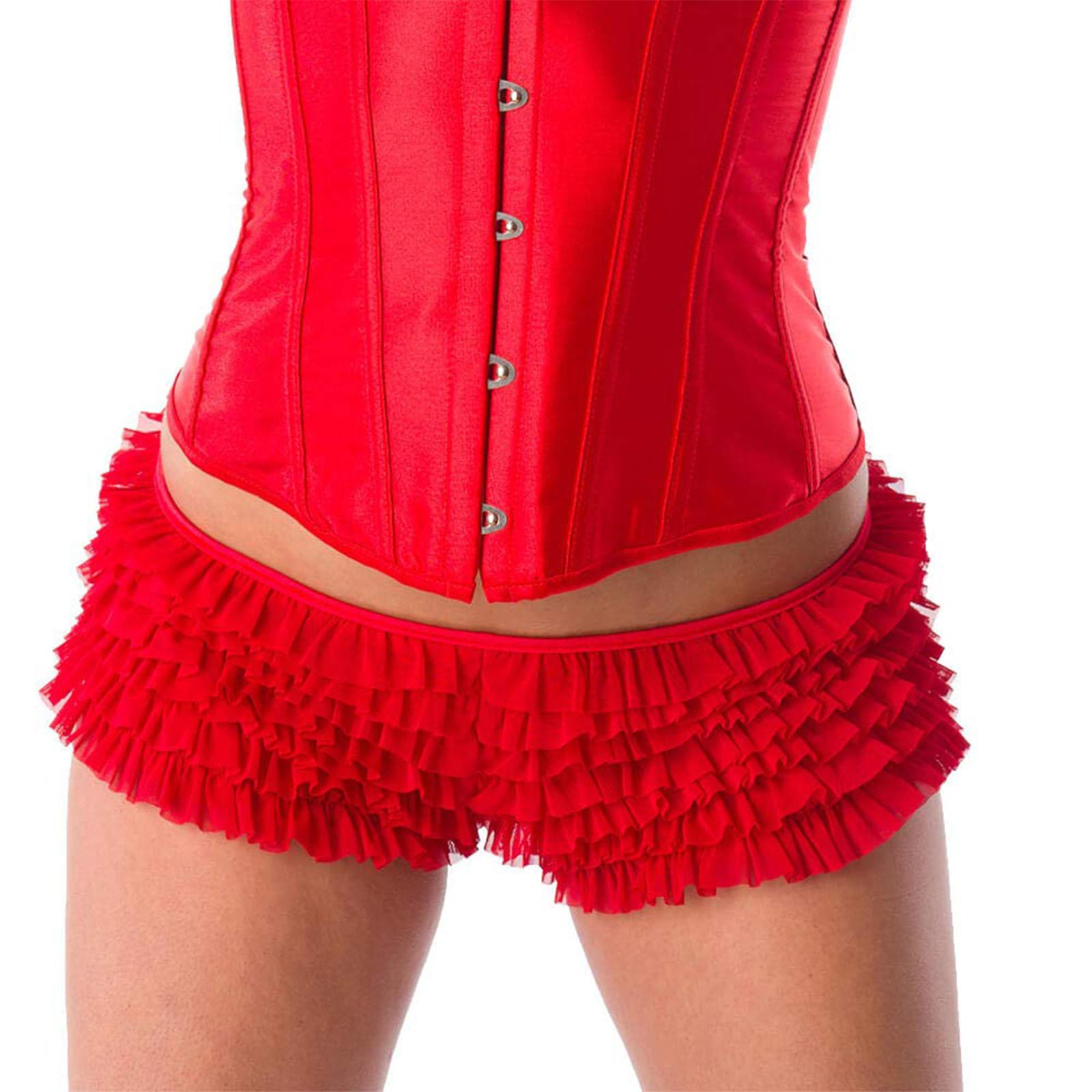 

Женские шорты для мальчиков, однотонные дышащие оборки, нижнее белье, эластичные трусы-боксеры с бантом для женщин XL красный