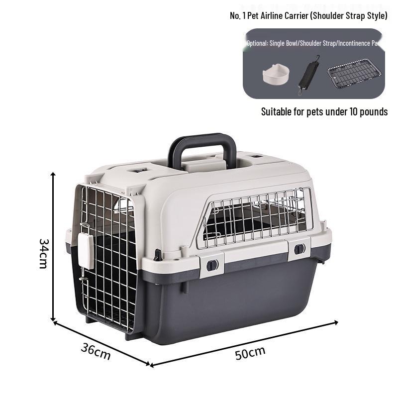 Outdoor Pet Travel Crate: Fence-Style Carrier for Small Dogs & Cats