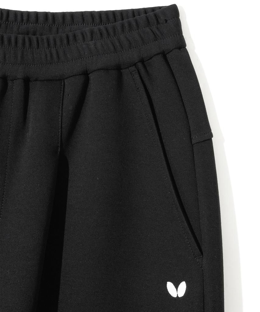 Beoteopeullaiseupocheuweeo Original Logo Two-Tuck Sweatpants Black