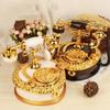 Light Luxury Telephone Music Box Old-fashioned Dial Telephone Miniatures Creative   Living Room