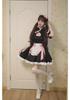 New Chinese Lolita Maid Qipao Dress Set