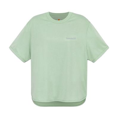 Logo Moisture-Wicking Quick-Dry Sun Protection Short Sleeve T-Shirt Women Tops Mint-Green A67W1-ENE