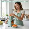 Hand-cranked Vegetable Cutting Machine; Multi-functional Grater; Home Kitchen Potato Shredder