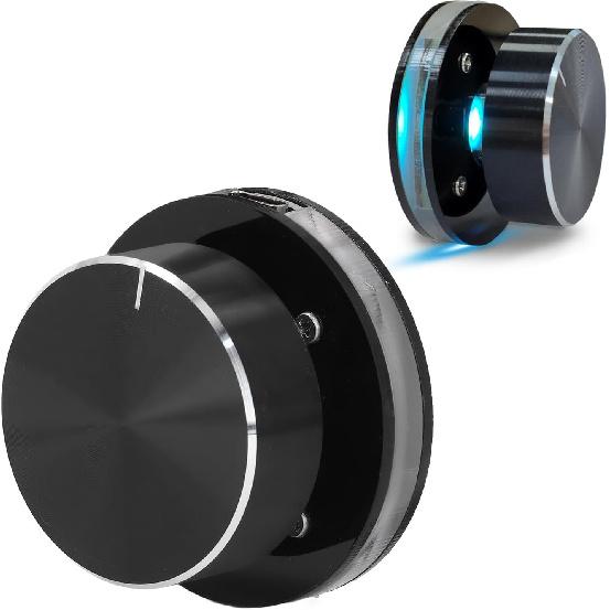 USB-регулятор громкости для ПК с системой Android, Мультимедийный контроллер USB-регулятора громкости со светодиодной подсветкой RGB, Внешний регулятор мультимедиа Type C