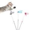 Bite Resistant for Cat Playing Kitten Teaser Stick Cat Fishing Rod Pet Toys Cat Stick Toys