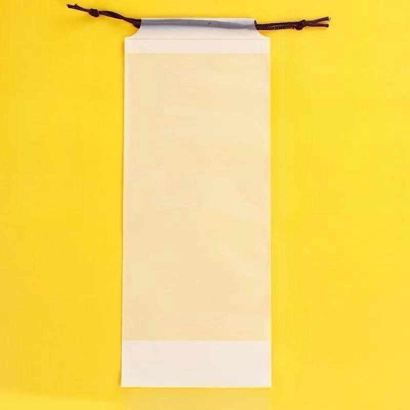 

5pcs Transparent Waterproof Umbrella Storage Bag Portable Reusable Drawstring Bag Home Storage Organizer Umbrella Accessorie