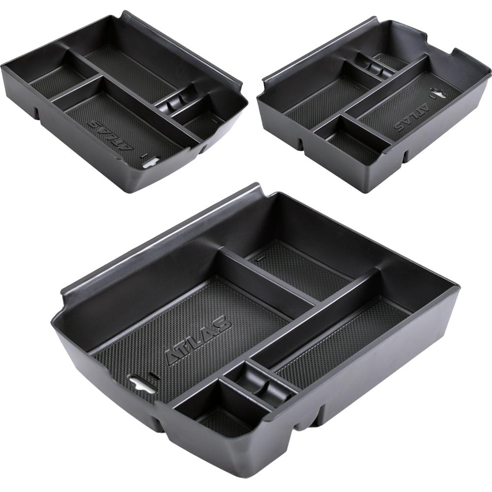 Center Console Organizer Tray For VW Volkswagen Atlas Accessories 2018 2019 2020 2025 2025 2025 Armrest Storage Glove Box