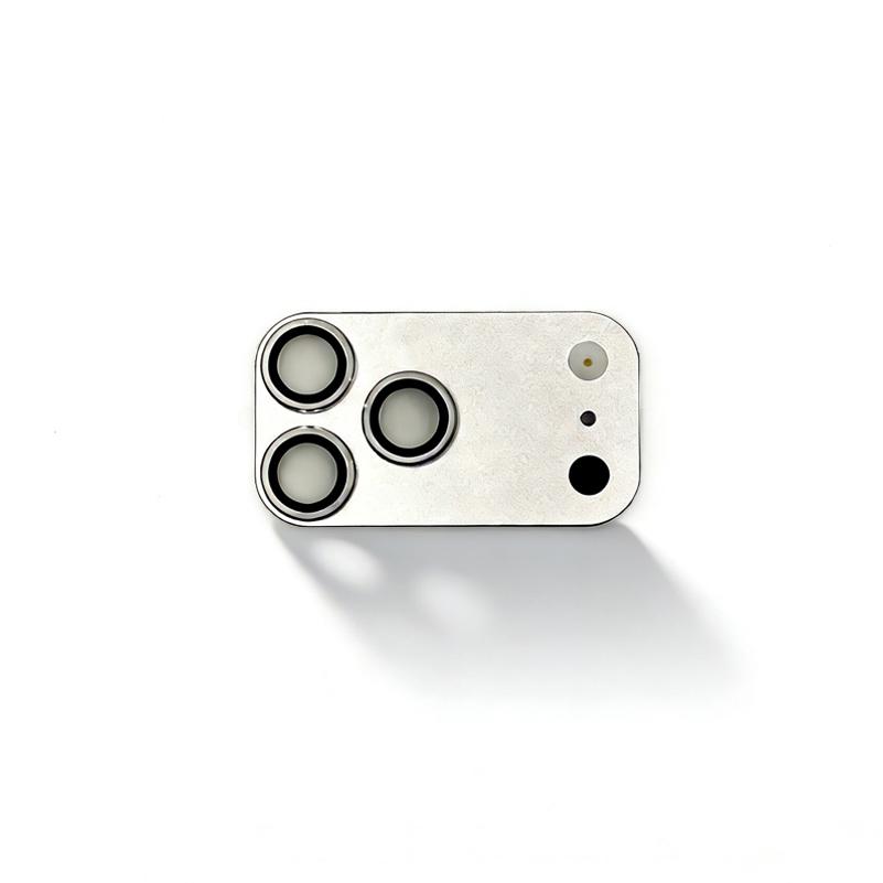 Metal HD Camera Protector and Phone Case for IPhone 15 14 13 Pro Max Transform 17 Pro 17 Pro Max Glass Alloy Lens Ring Protect Cap