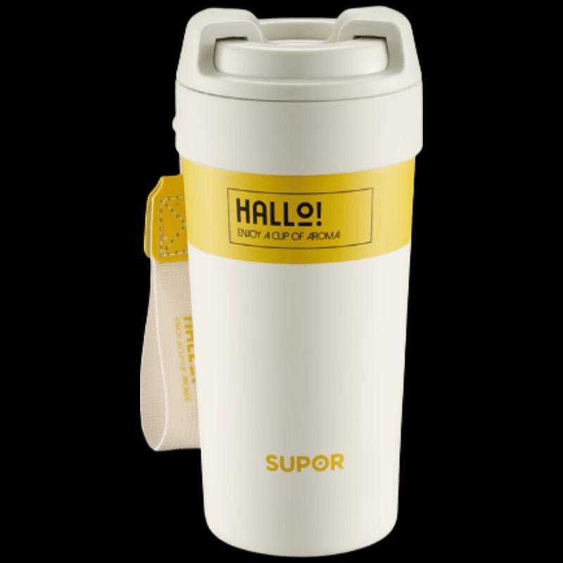 SUPOR 500ml Ceramic Insulated Coffee and Tea Mug