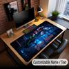 Custom Name Extended Mouse Pad,Demon Slayer Gaming Desk Mat For Home Office Desktop Decor