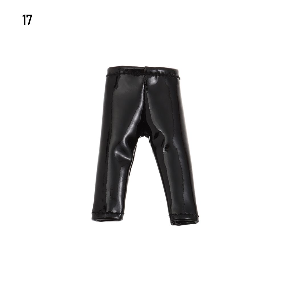 Cool 1/12 Dolls Kids Gift Toys Hoodies Doll Jeans PU Leather Jackets Fashion Ripped Pants