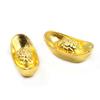 10pcs/set Office Home Decor Fengshui Decor Mascot Ingot Ornament Gold Ingot Yuanbao Lucky Money
