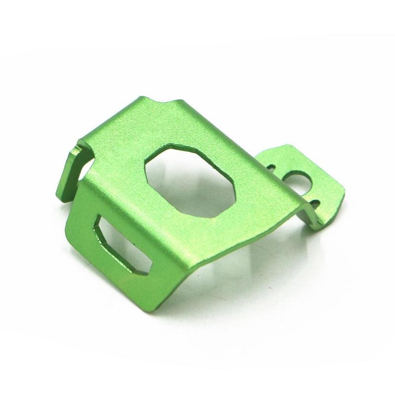 Motorcycle Rear Brake Fuel Tank Oil Cup Cover Protector Holder CNC Aluminum Accessories for Kawasaki Z400 Z 400