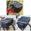 Wasserdichtes Gewebe Fahrrad Radfahren Rücksitz Satteltasche Doppelte Packtasche