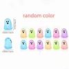 12 PCS/SET Transparent Glow in The Dark Ghosts Resin Creative Mini Ghost Figurines Cute Ghost Ornaments Gift
