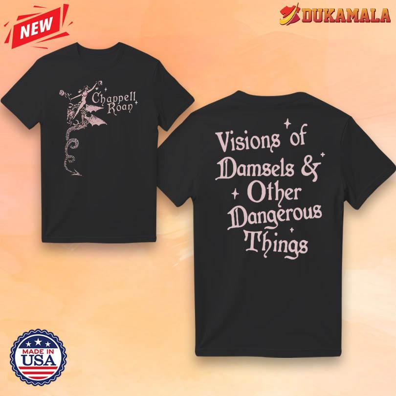 Chappell Roan Visions Of Damsels amp Other Dangerous Things T-Shirt Unisex T-Shirt S