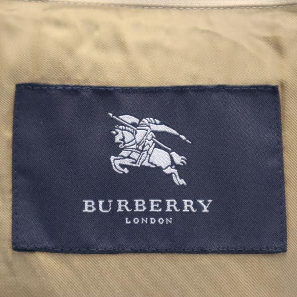 Burberry Made In Japan by Sanyo Shokai 2WAY Padding Stainless Collar Coat Men's Used